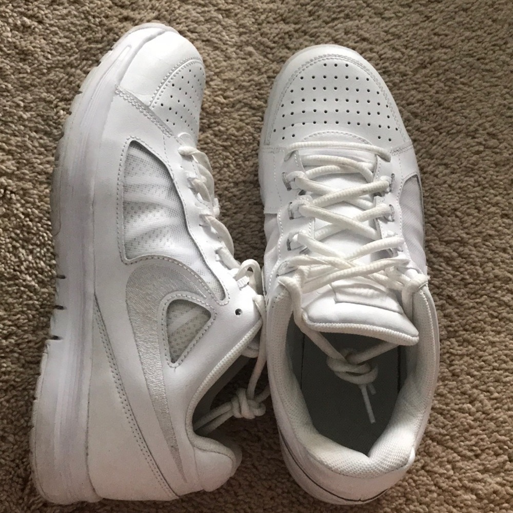 White Nike Mom Shoes